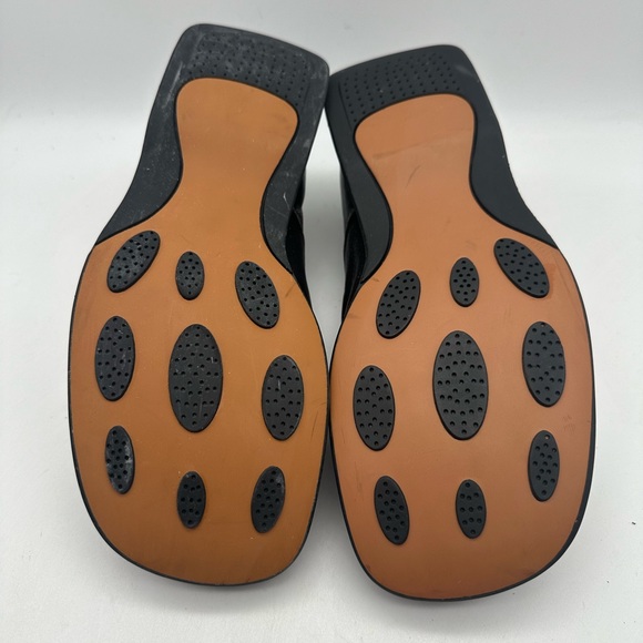 NEW Steve Madden Gunner Black Leather Square Toe Shoes Mismatch Sz R 10 / L 9.5 - Picture 7 of 10